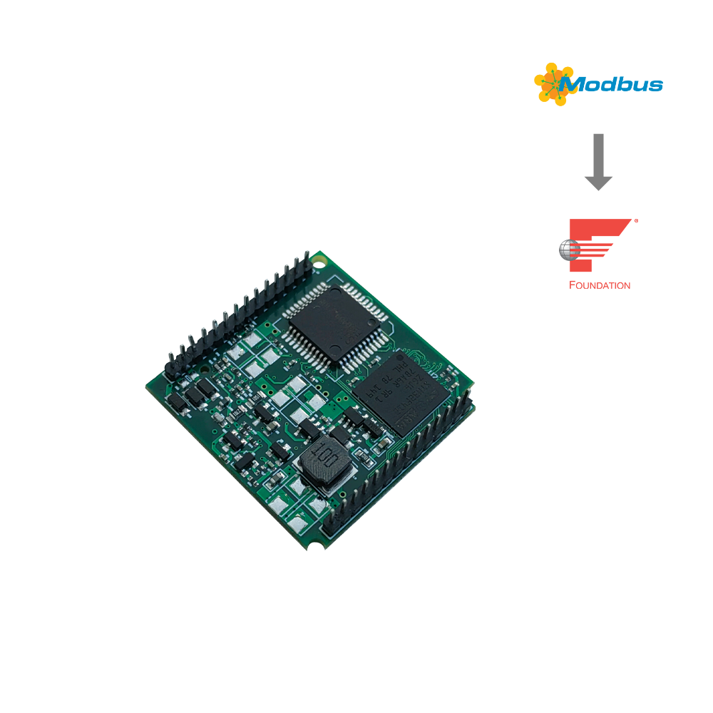 MC0313 Modbus 轉(zhuǎn) FF 嵌入式核心模塊